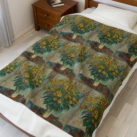 Artichoke Flowers | Blanket