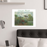 Dahlias | Titled | Satin Poster