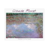 Pond Clouds | Titled | Satin Poster