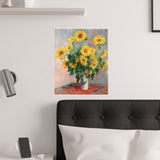 Sunflowers | Satin Poster