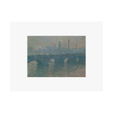 Gray Bridge | Satin Poster