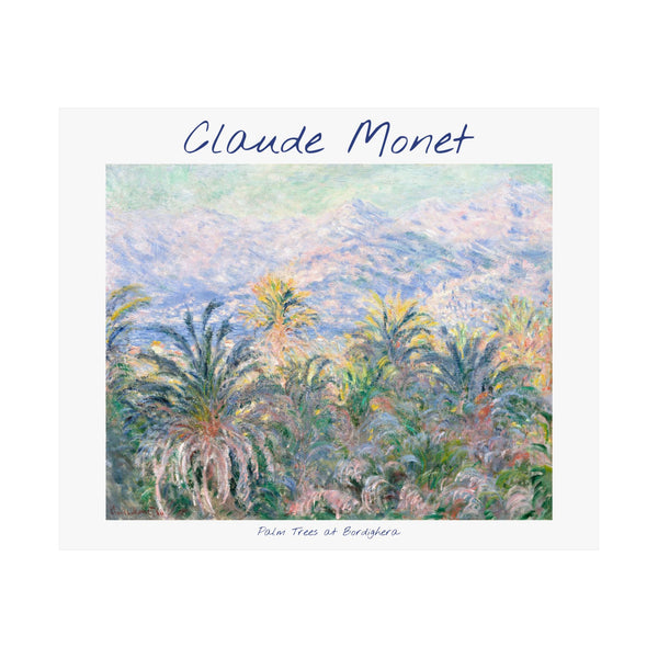 Palm Trees | Titled | Satin Poster