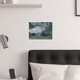 Normandy Train | Satin Poster