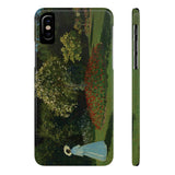 Lady in the Garden | iPhone Case | slim