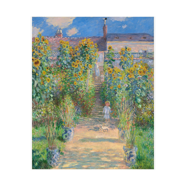 Vétheuil Garden | Satin Poster