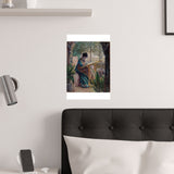 Embroidering | Satin Poster