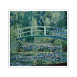 Lilies and Bridge | Sticker