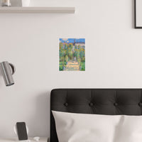 Vétheuil Garden | Satin Poster