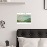 Pourville | Titled | Satin Poster