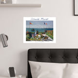 Sainte-Adresse Garden | Titled | Satin Poster