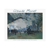 Normandy Train | Titled | Satin Poster