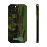 Lady in the Garden | iPhone Case | slim