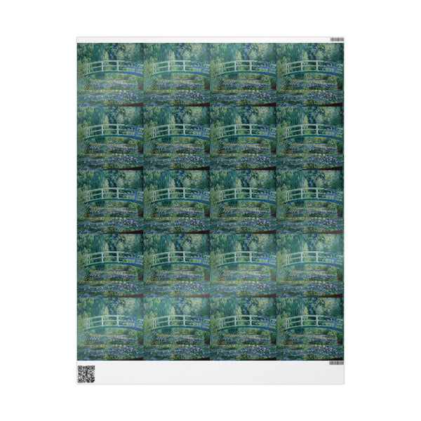 Lilies and Bridge | Wrapping Paper
