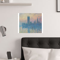 Sunset Parliament | Satin Poster