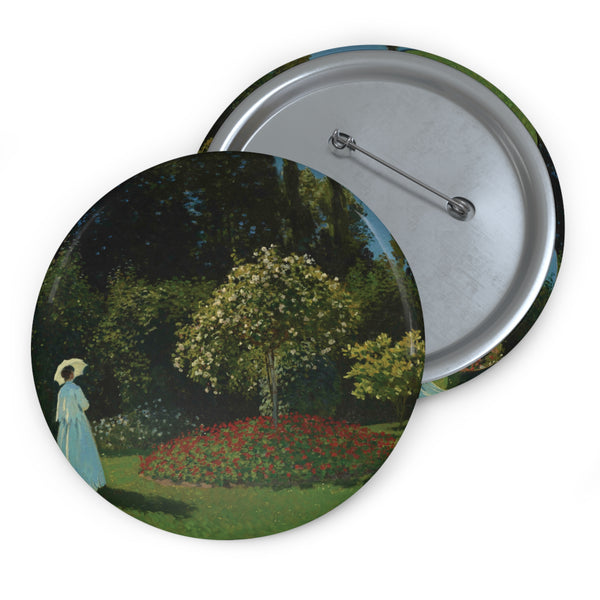 Lady in the Garden | Pin