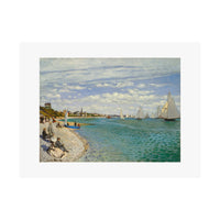 Sainte-Adresse Regatta | Satin Poster