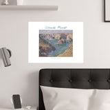 Port-Domois | Titled | Satin Poster