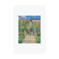 Vétheuil Garden | Satin Poster