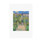 Vétheuil Garden | Satin Poster