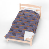 Snow Stacks | Blanket