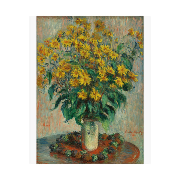 Artichoke Flowers | Satin Poster
