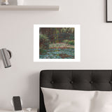 Water Lily Pond | Satin Poster