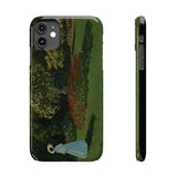 Lady in the Garden | iPhone Case | slim