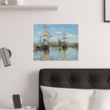 Ships | Satin Poster