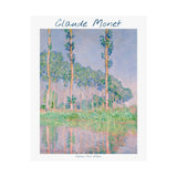 Poplars | Titled | Satin Poster