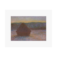 Sunset Stack | Satin Poster