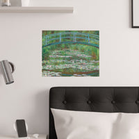 Japanese Footbridge | Satin Poster