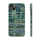 Lilies and Bridge | iPhone Case | slim