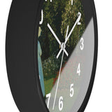 Lady in the Garden | Clock