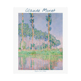 Poplars | Titled | Satin Poster