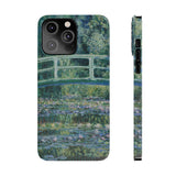 Lilies and Bridge | iPhone Case | slim