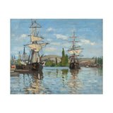 Ships | Satin Poster