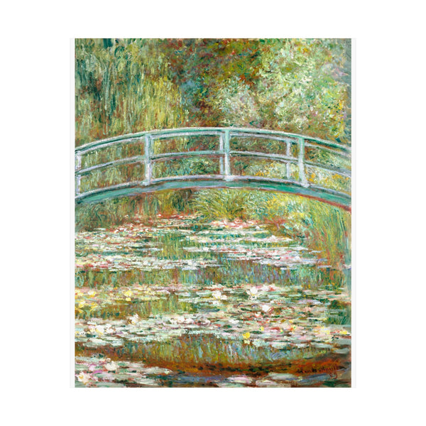 Water Lily Bridge | Satin Poster