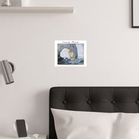 Étretat | Titled | Satin Poster