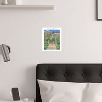 Vétheuil Garden | Titled | Satin Poster