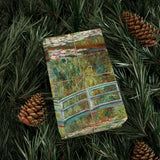 Water Lily Bridge | Wrapping Paper