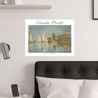 Argenteuil Regattas | Titled | Satin Poster