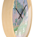 Poplars | Clock