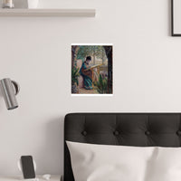 Embroidering | Satin Poster