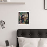 Embroidering | Satin Poster