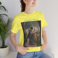 Embroidering | Claude Monet | Tee