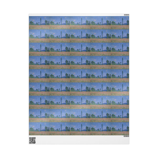 Giverny Poppy | Wrapping Paper