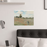 Poppy Field | Satin Poster