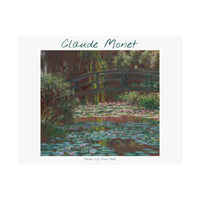 Water Lily Pond | Titled | Satin Poster