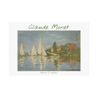Argenteuil Regattas | Titled | Satin Poster